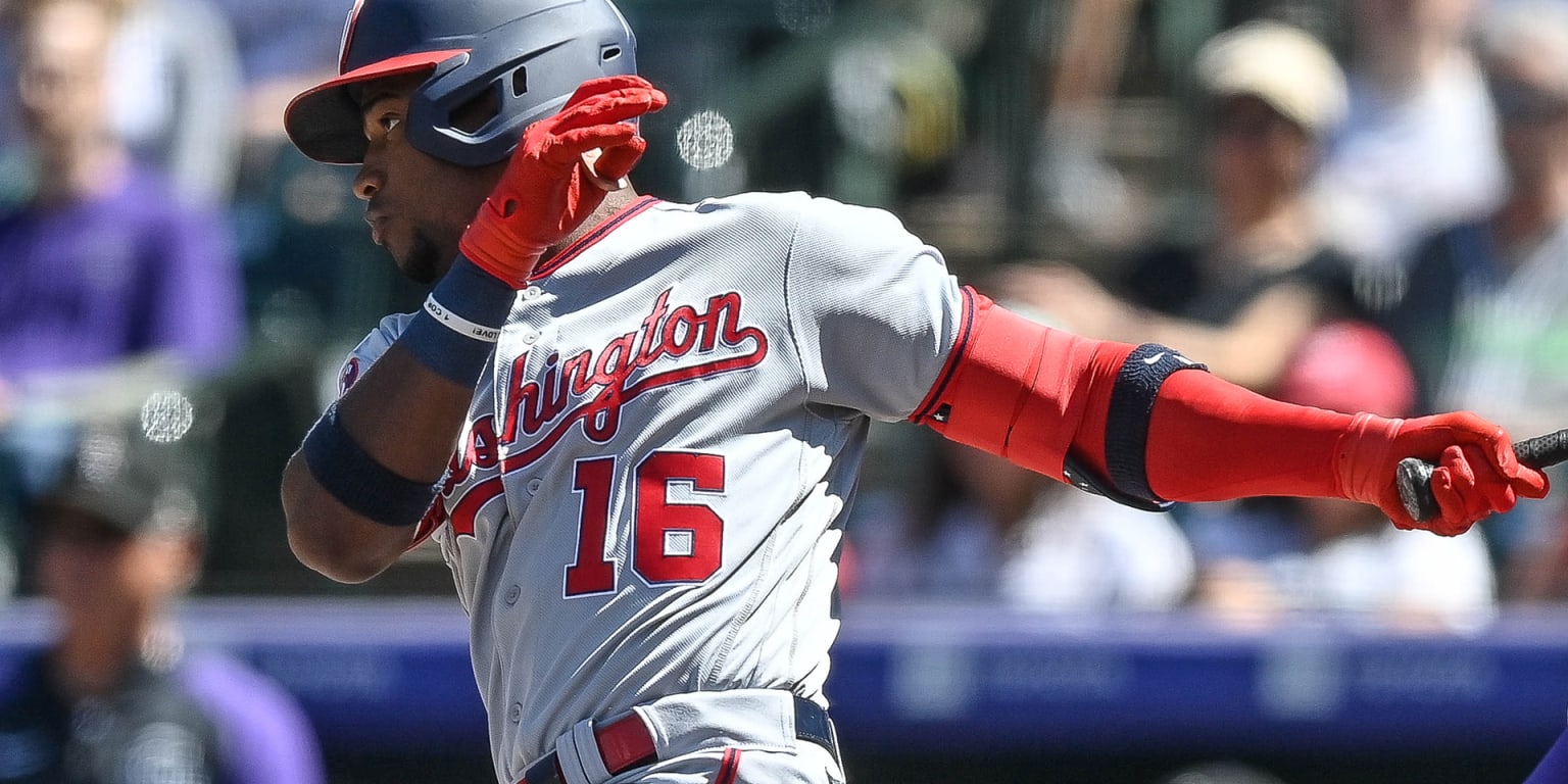 Washington Nationals send Victor Robles a strong message