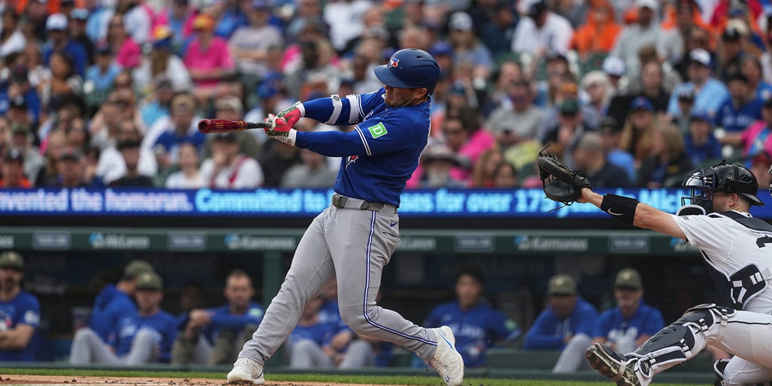Varsho, Piñango power win vs. Tigers; Vladdy, Springer remain quiet at the plate