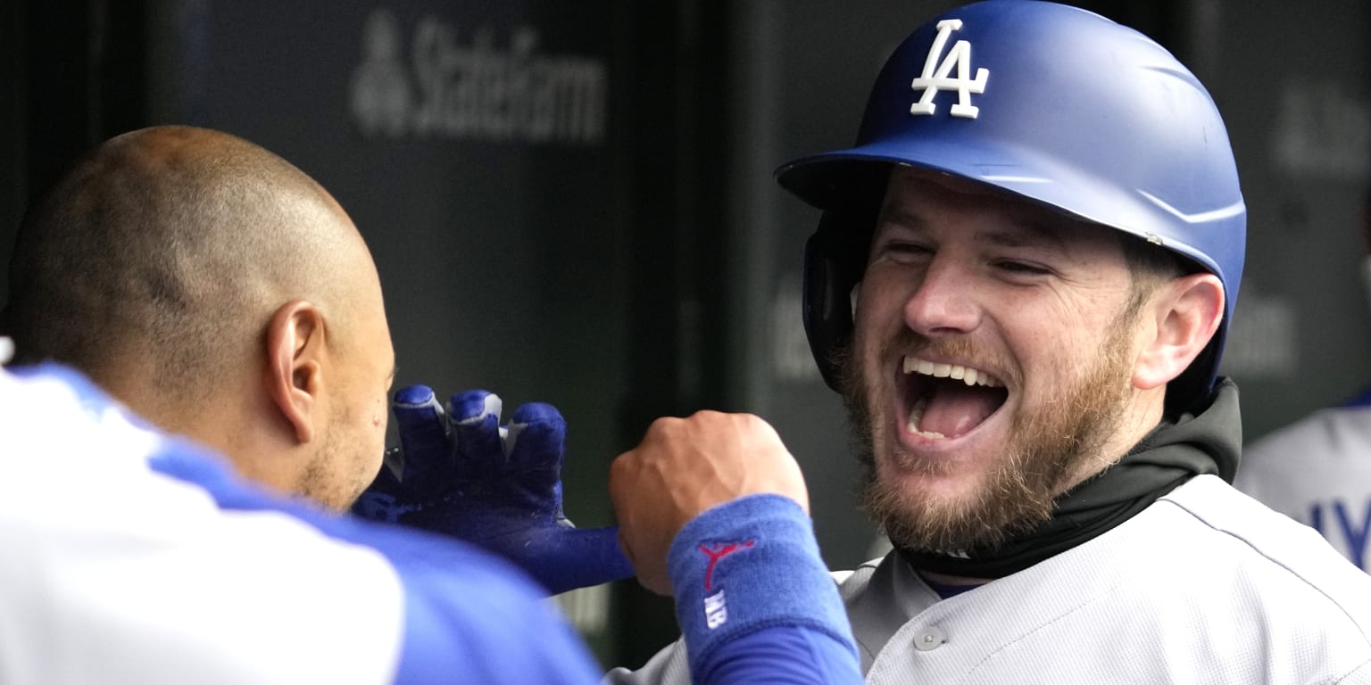 Max Muncy Removed from Game After Getting Hit Where You Don't Want