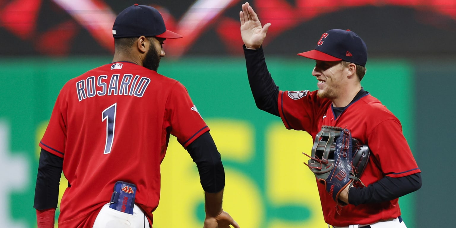 Amed Rosario logs three hits in Guardians' win over Royals