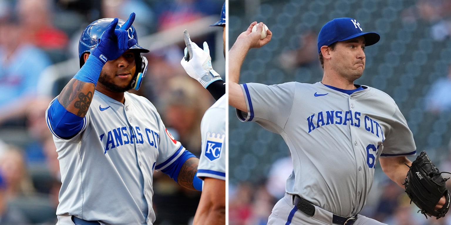 Nelson Velázquez hits two homers to back Seth Lugo in Royals' win