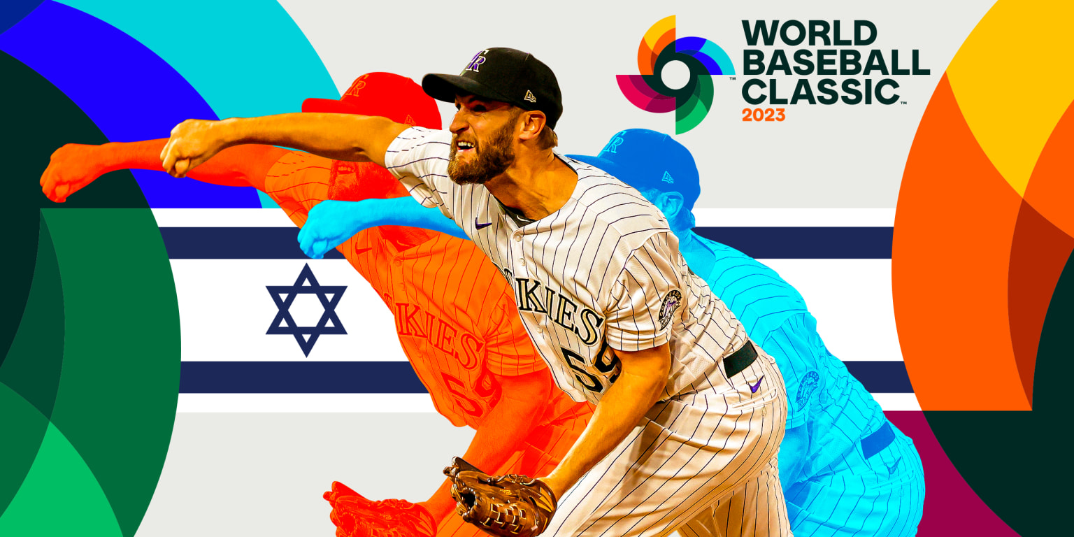 Men's Israel Baseball New Era Blue 2023 World Baseball Classic
