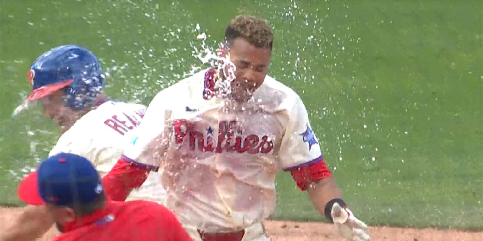 Phillies tie it in 9th, walk it off in 10th on Crawford's 1st RBI