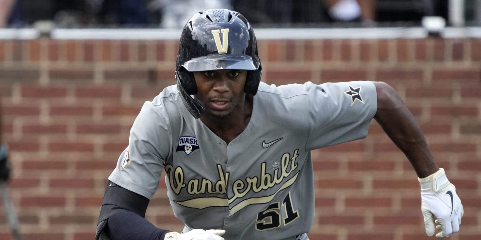 Vanderbilt's Enrique Bradfield Jr. to Orioles in 2023 MLB Draft