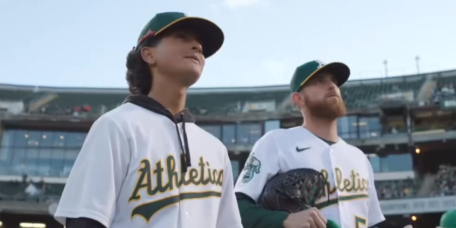On Opening Day, A’s help make dream come true