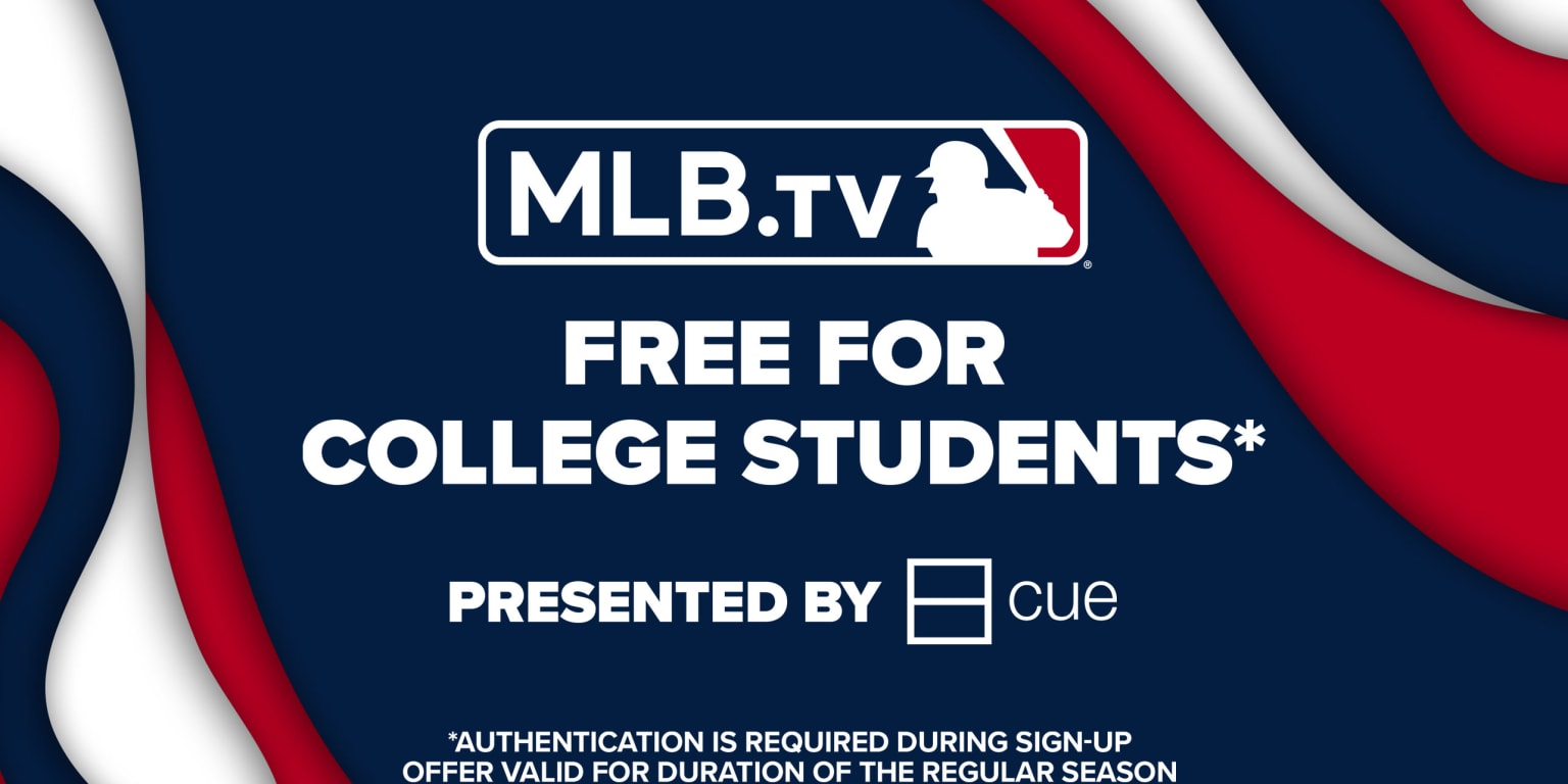 MLB free for college students for remainder of 2022 season