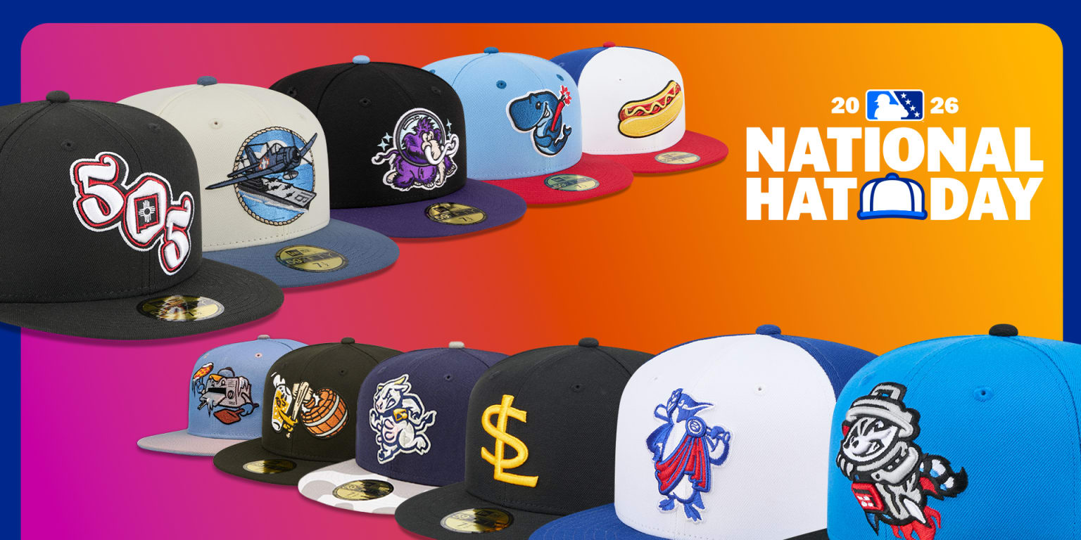 Check out 11 of the most popular Minor League caps in 2025 for National Hat Day