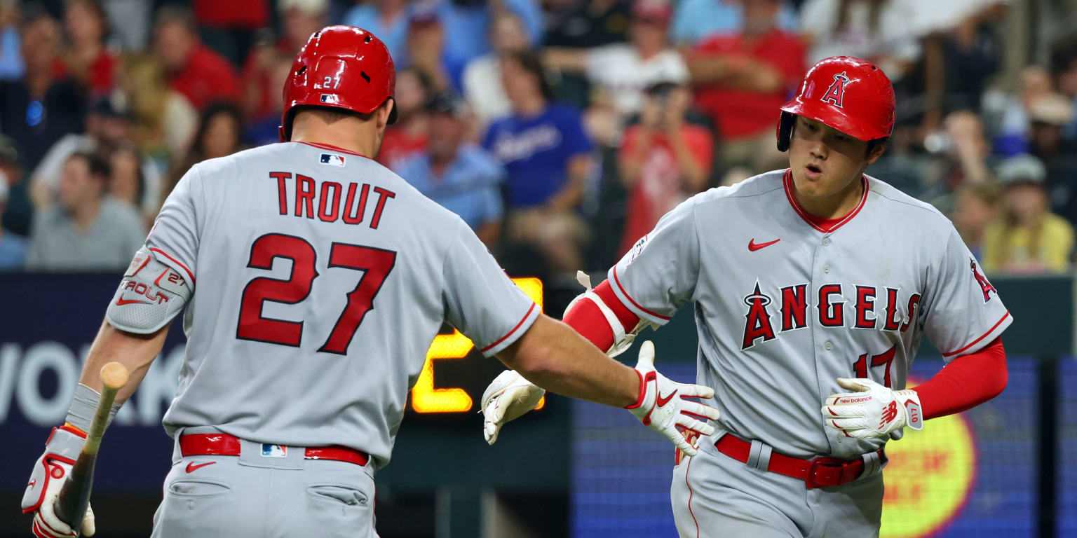 Mike Trout Heating Up Behind Shohei Ohtani