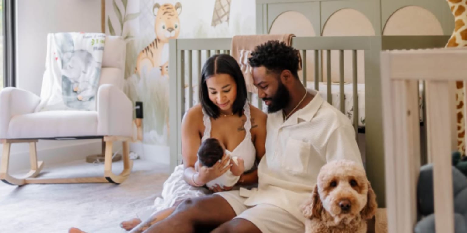 Image for Michael Harris II having All-Star caliber season after birth of son