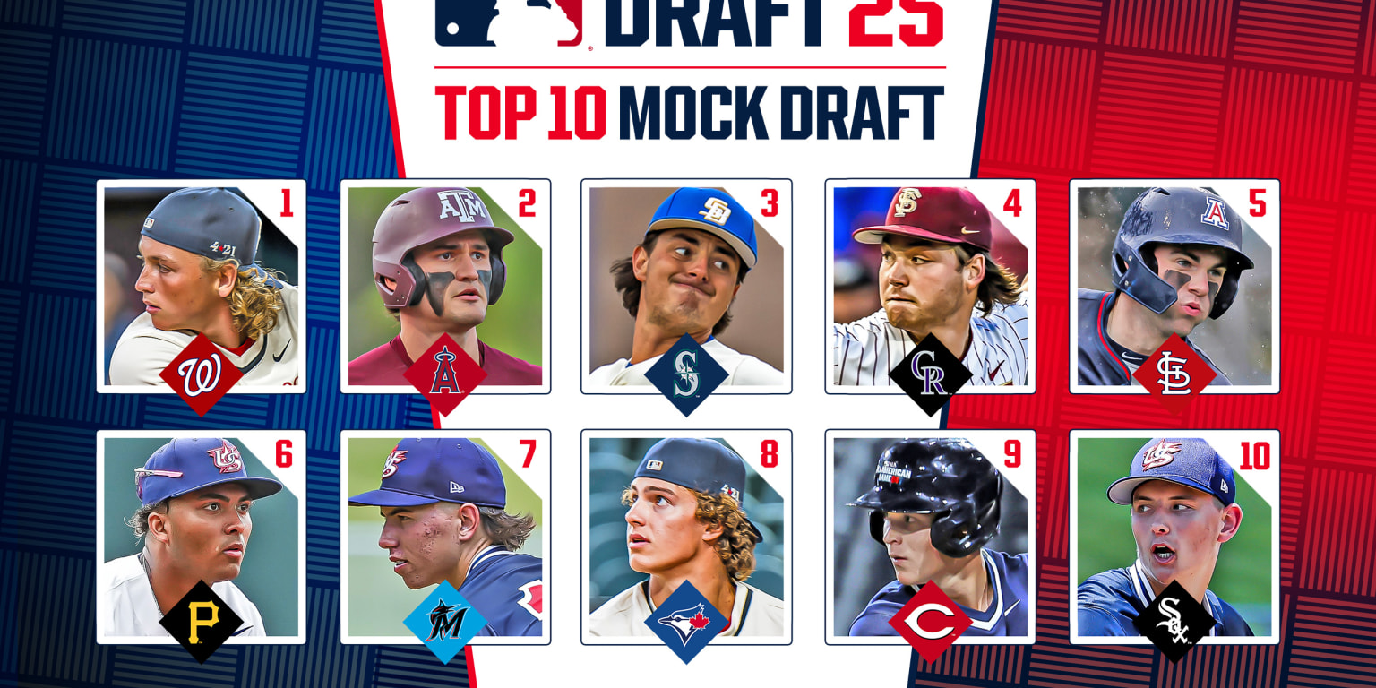 First full 2025 MLB Mock Draft