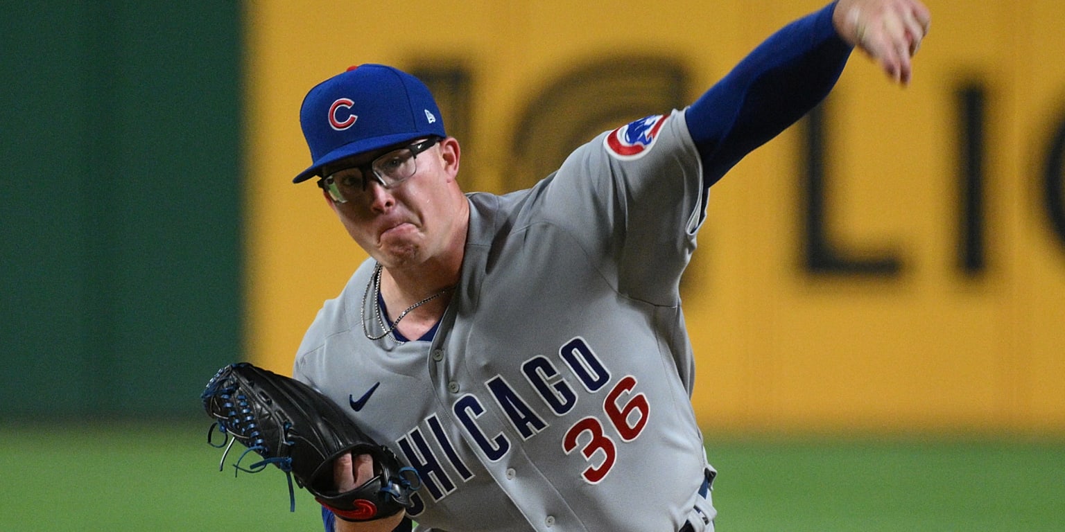 Jordan Wicks allows 2 hits and strikes out 9 in major league debut as Cubs  top Pirates 10-6