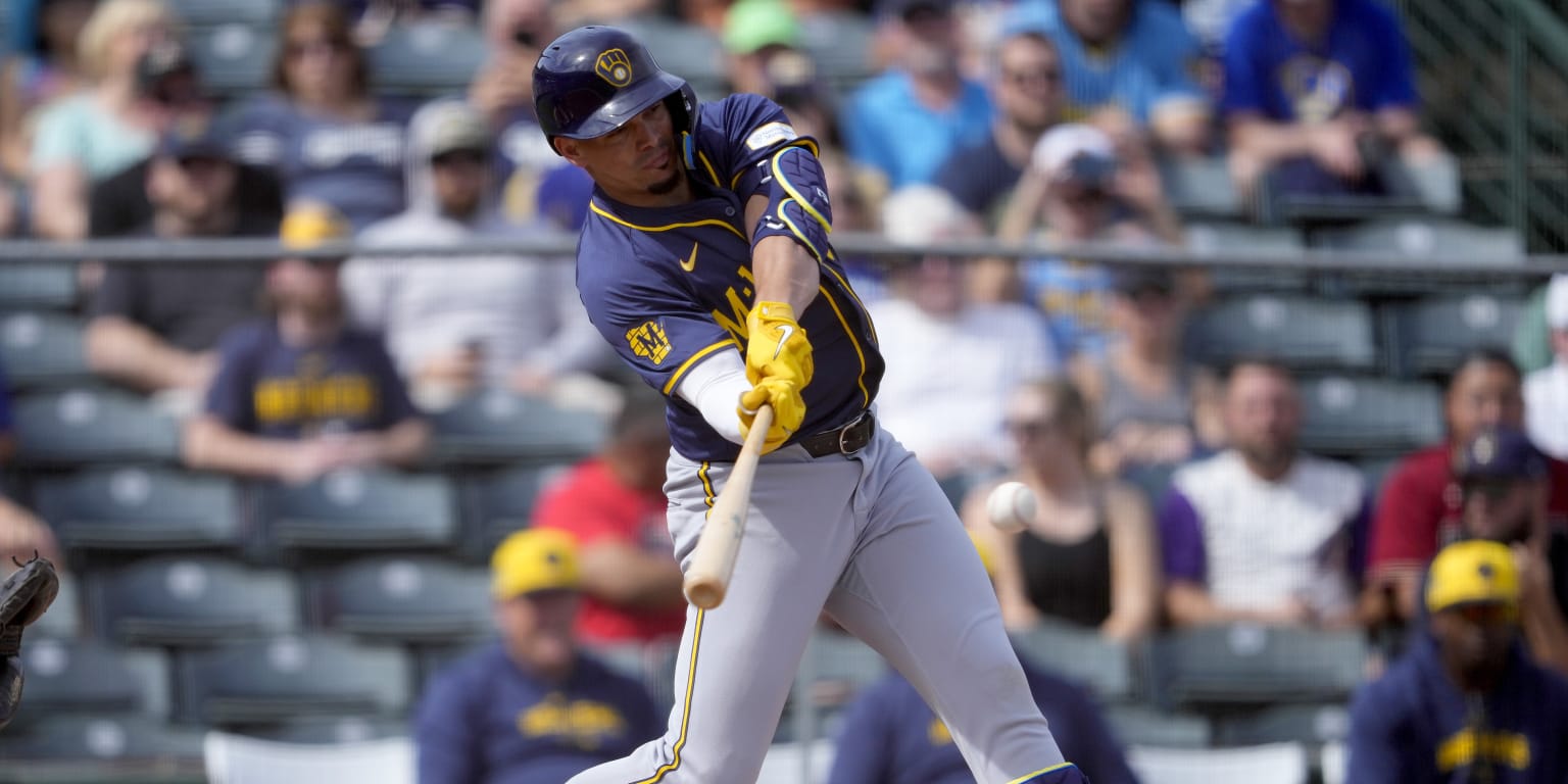 Willy Adames hits three home runs in Brewers Spring Training game