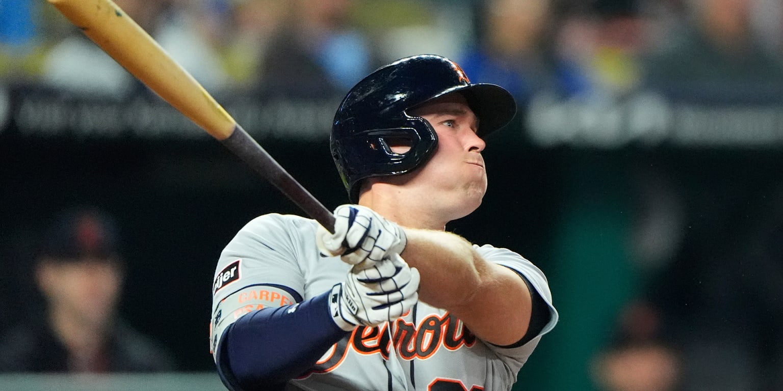 Tigers dealt another blow as Carpenter (left shoulder) heads to 10-day IL
