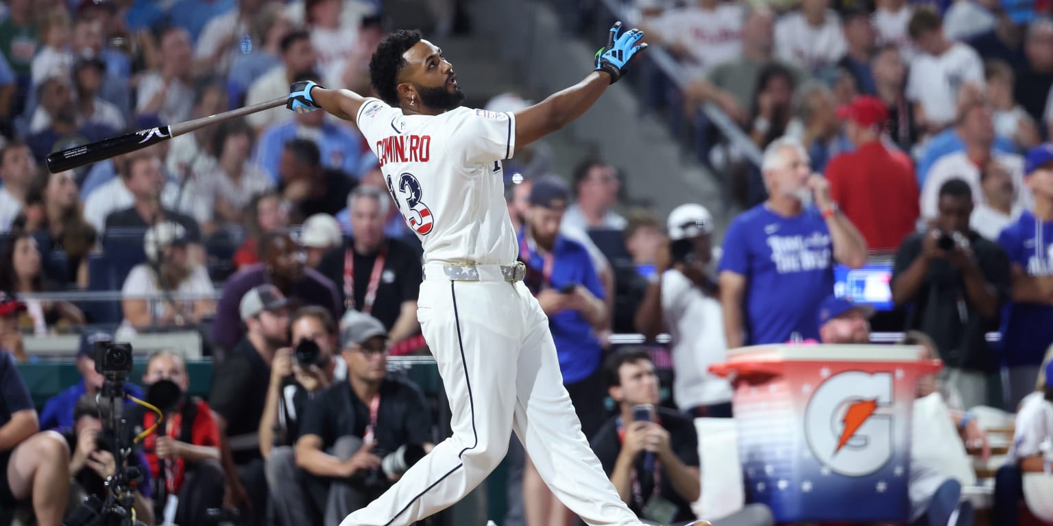 Caminero launches homer 491 feet but falls short in Derby semis