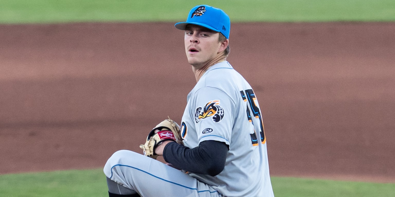 Campbell's journey to becoming Guardians' second-ranked pitching prospect