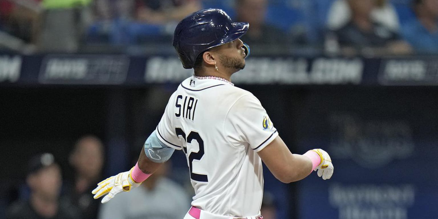 Tampa Bay places slugging center fielder Jose Siri on injured list