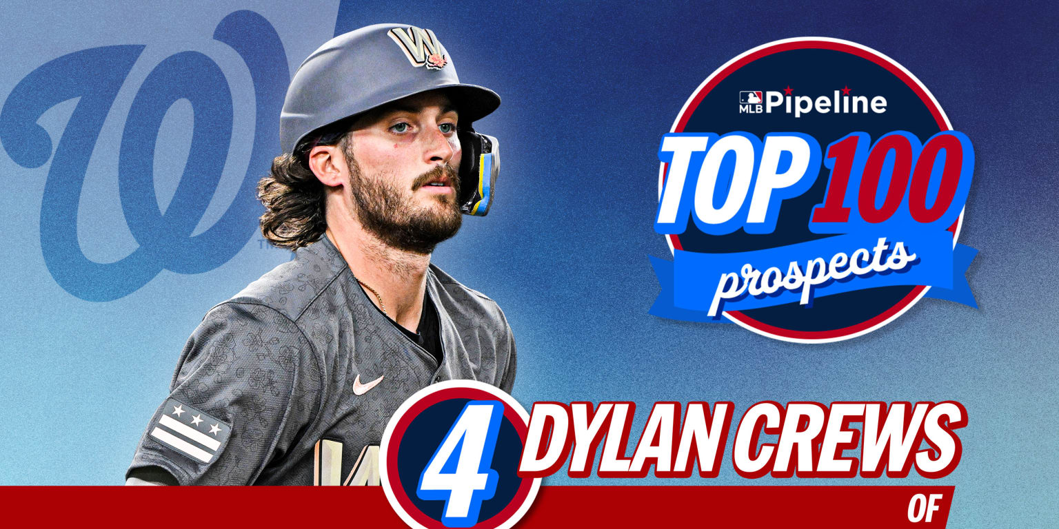 Dylan Crews high among 2025 MLB Top 100 Prospects