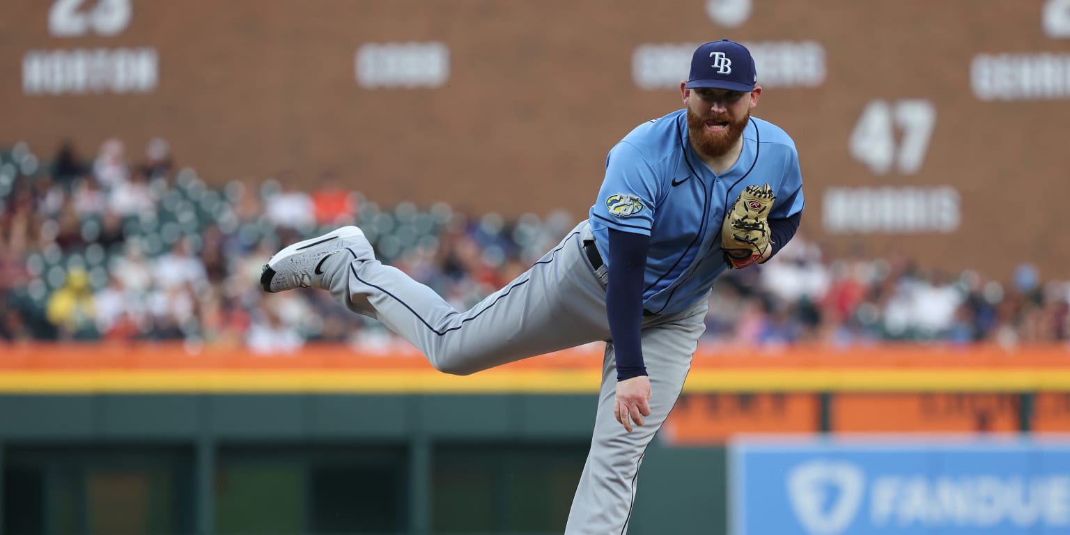 Rays relief pitcher joins baseball history as a starter