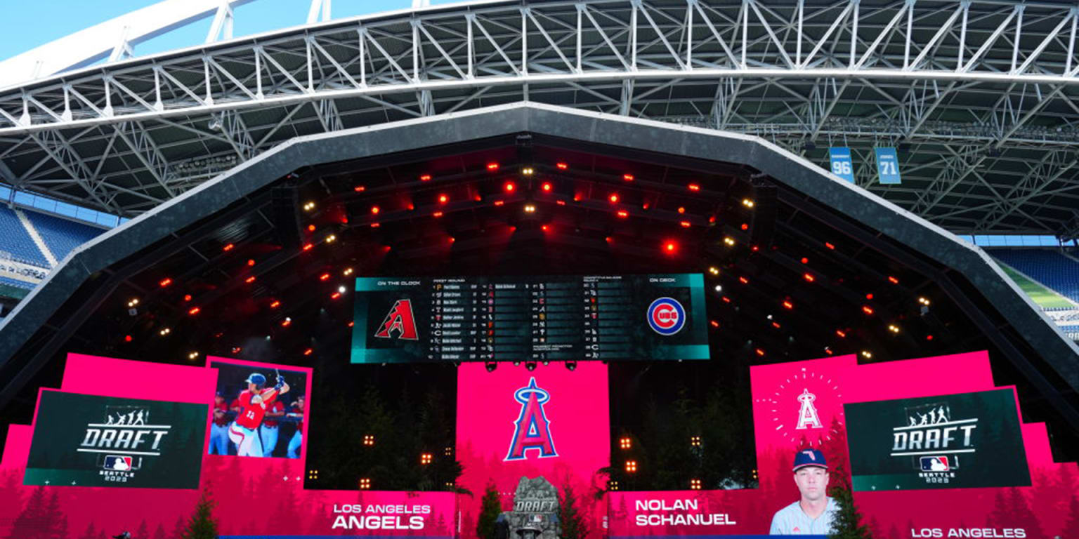 MLB Draft On X: With The 8th Pick In The 2024 Draft, The @Angels ...