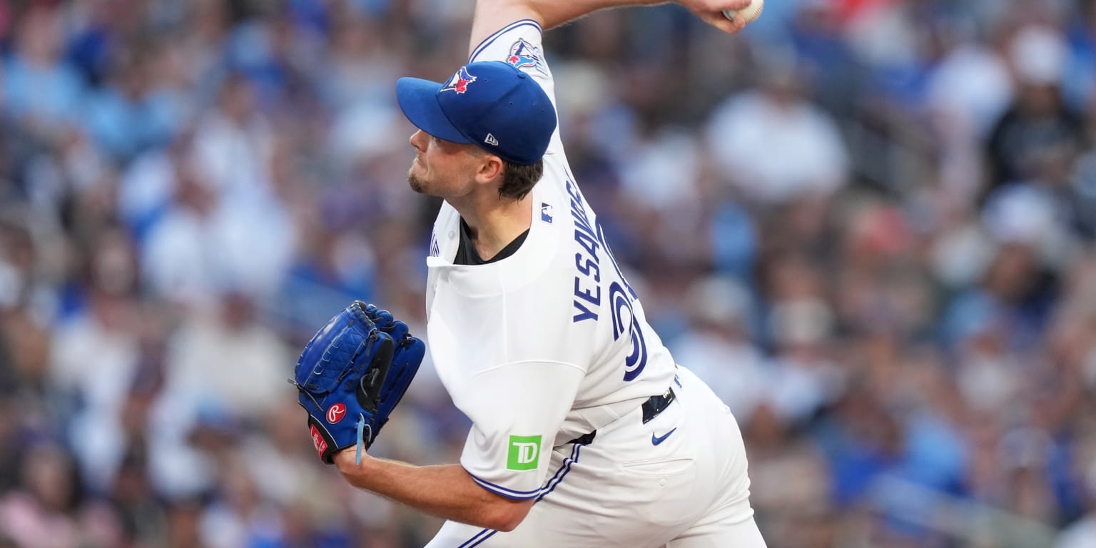 Yesavage gets back in control to snap Blue Jays' 6-game skid
