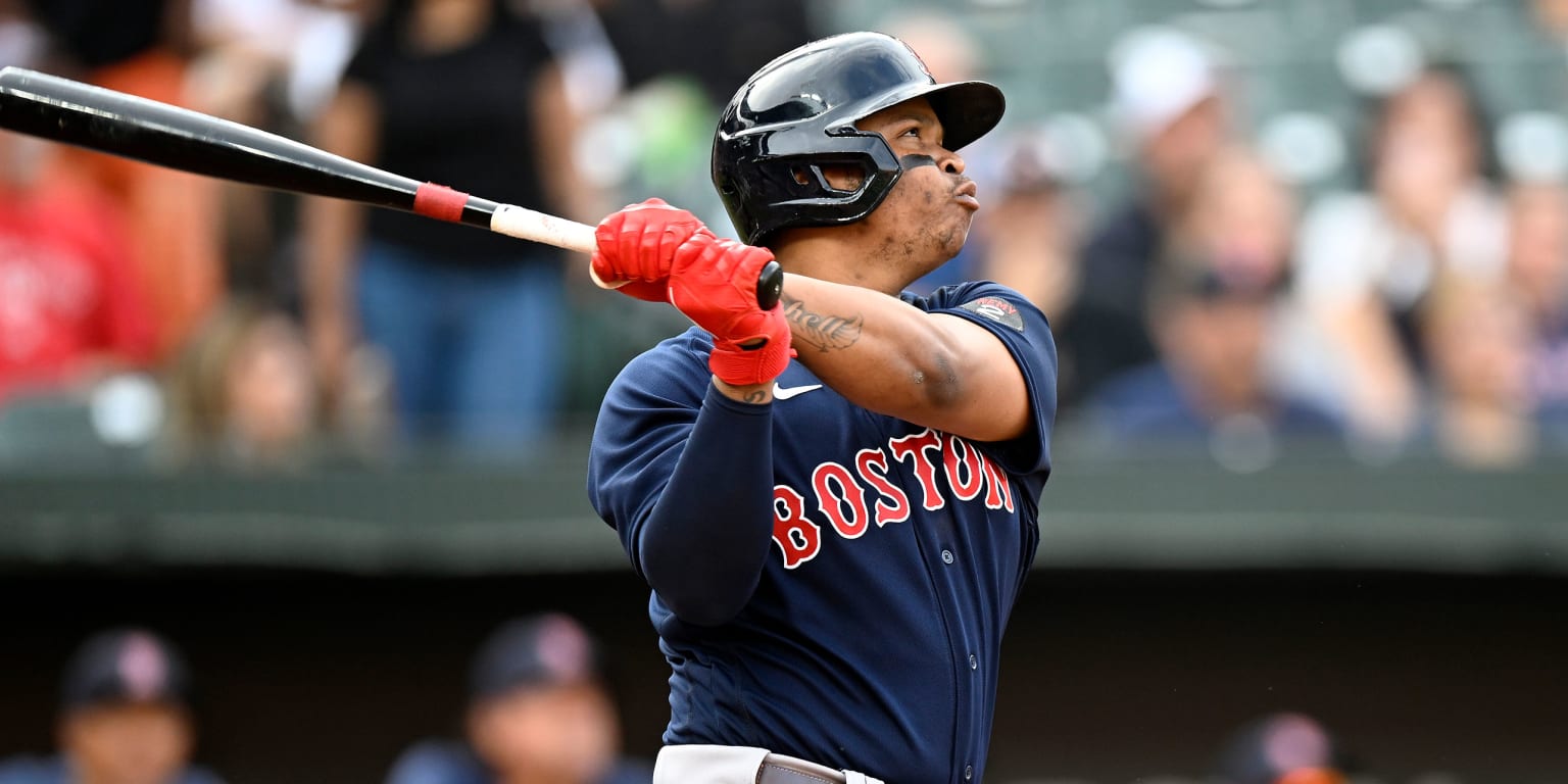 Rafael Devers compared over the last seasons (2020, 2021 and 2022