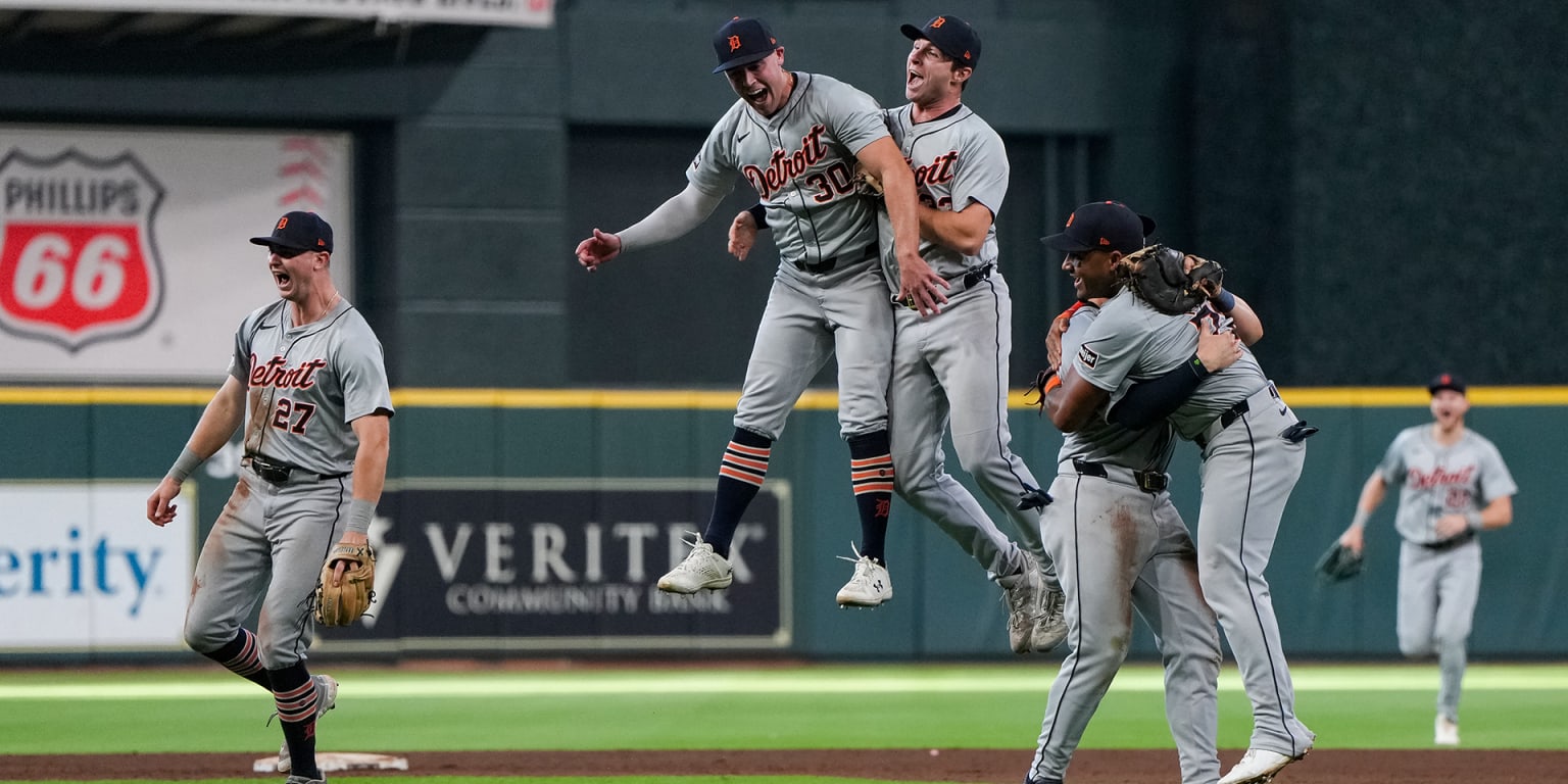 Tigers win AL Wild Card Series 2024