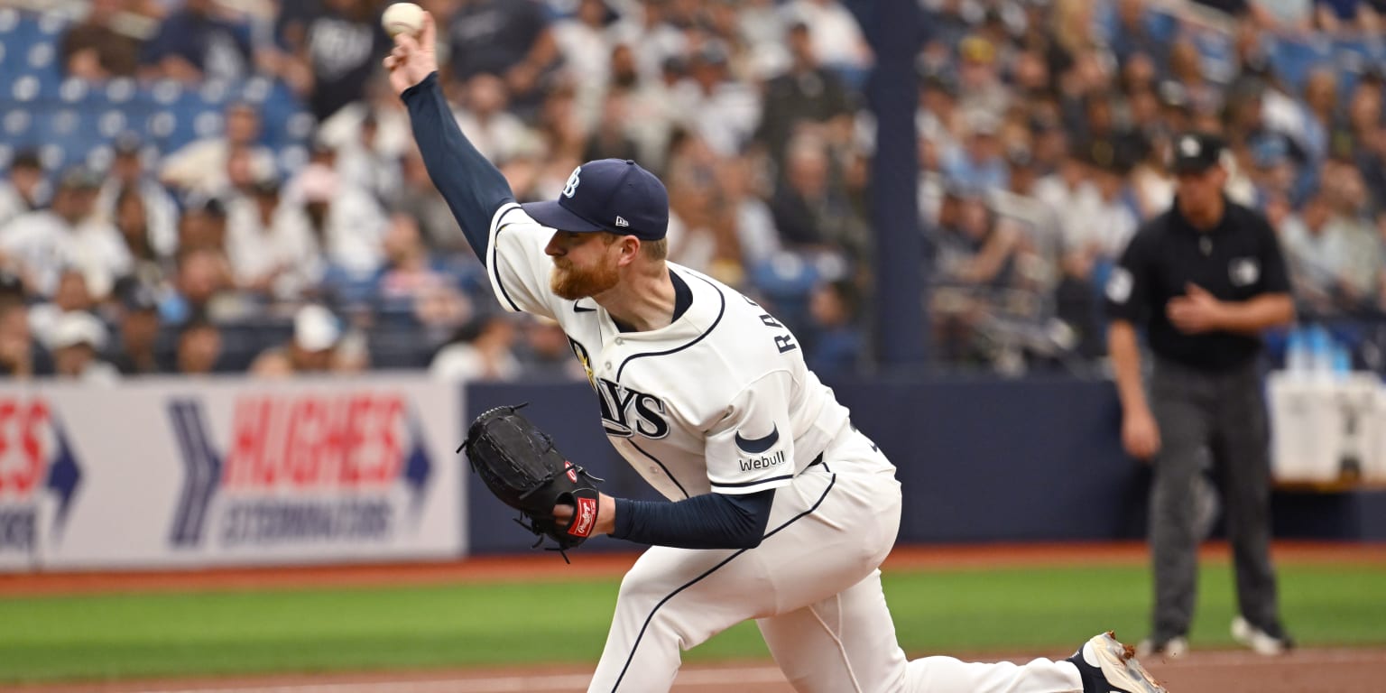 Rasmussen dominates Yanks as Rays complete sweep