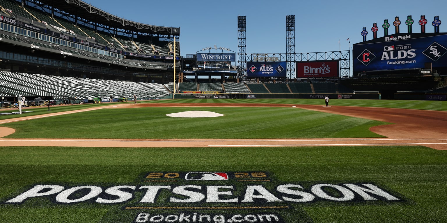 White Sox eager to treat fans to first postseason series clinch at home since 1906
