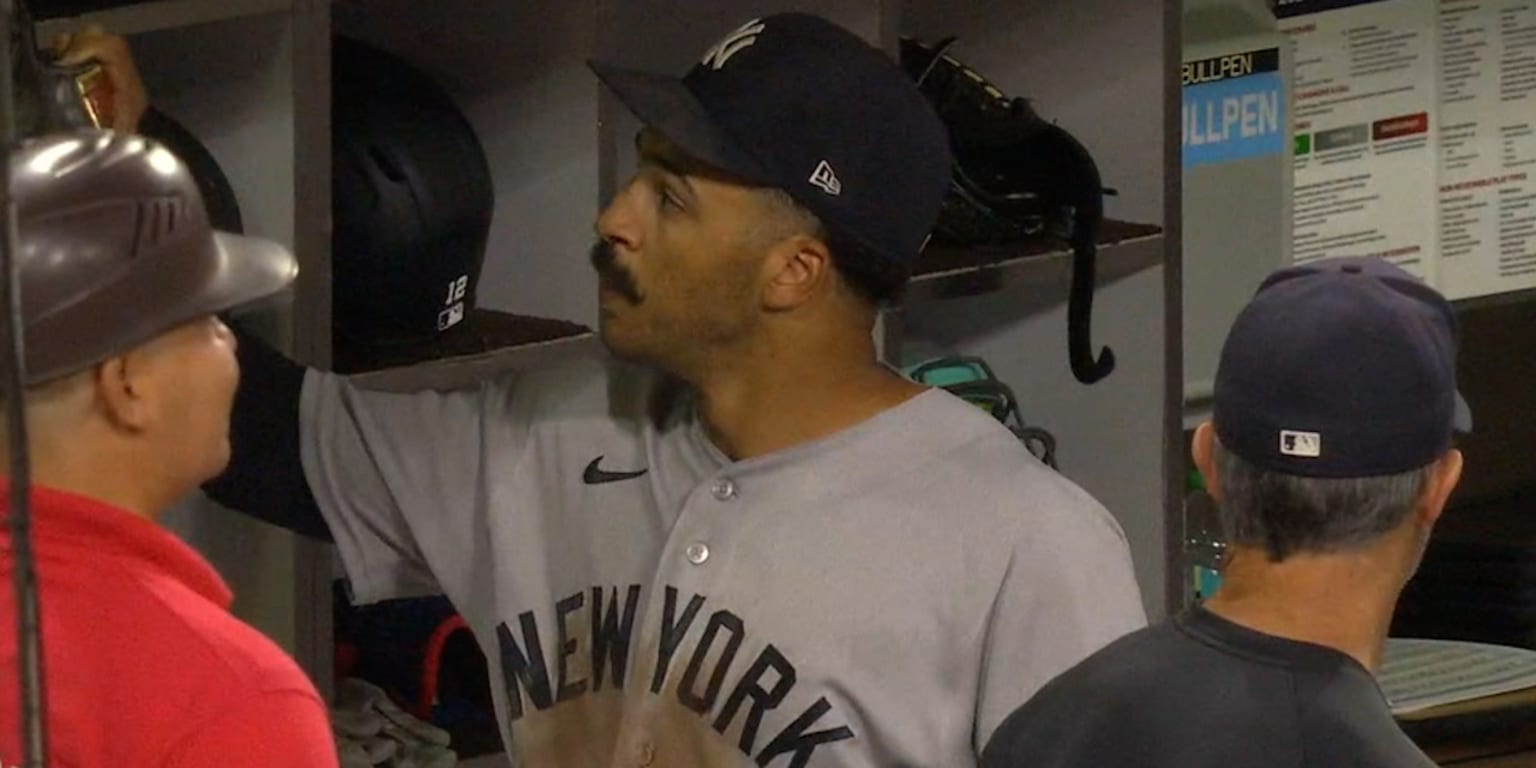 Right hamstring strain sends Grisham back to IL; Yanks recall Domínguez