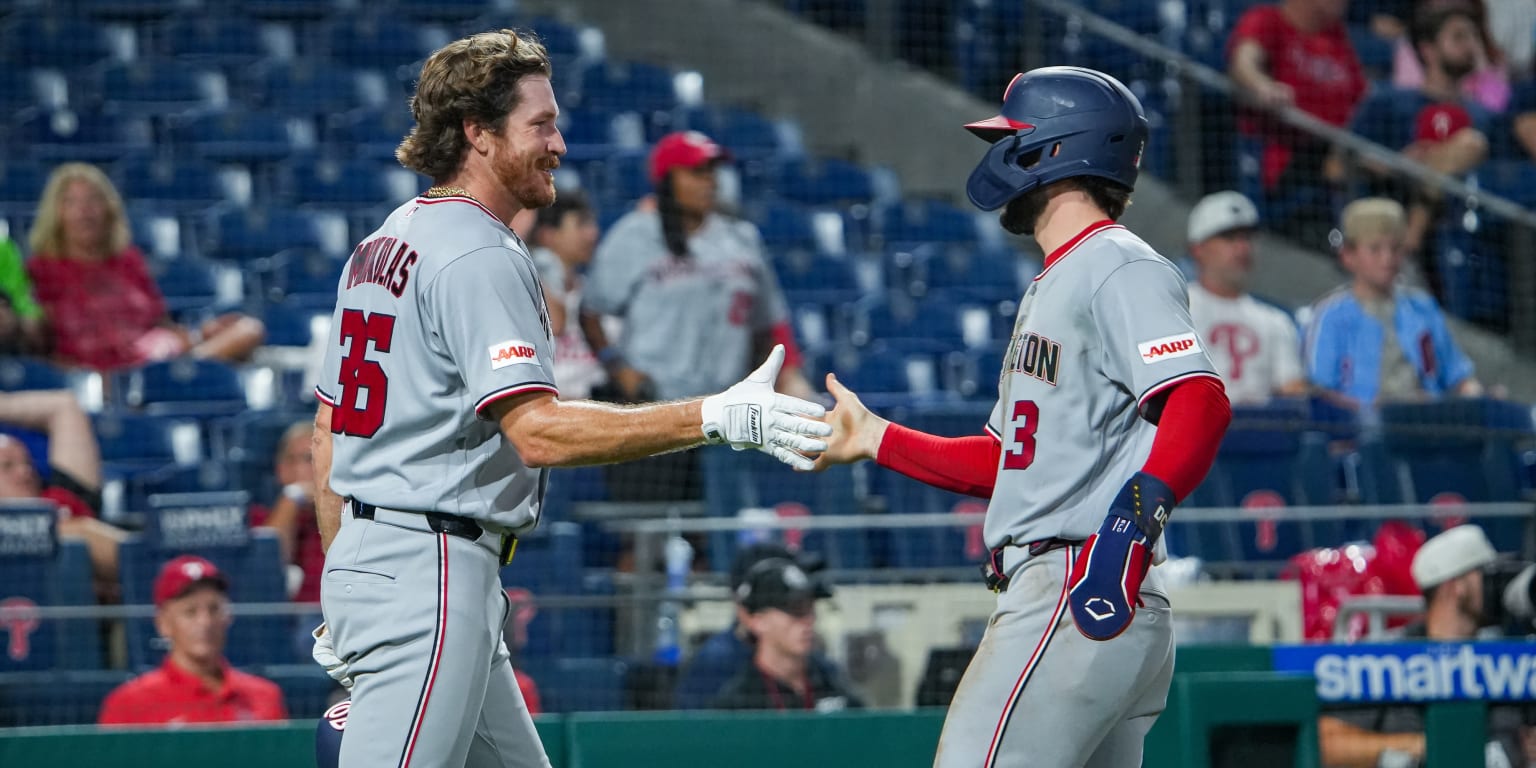 Scheduled to start Thursday, Mikolas' squeeze bunt in extras helps Nats end skid