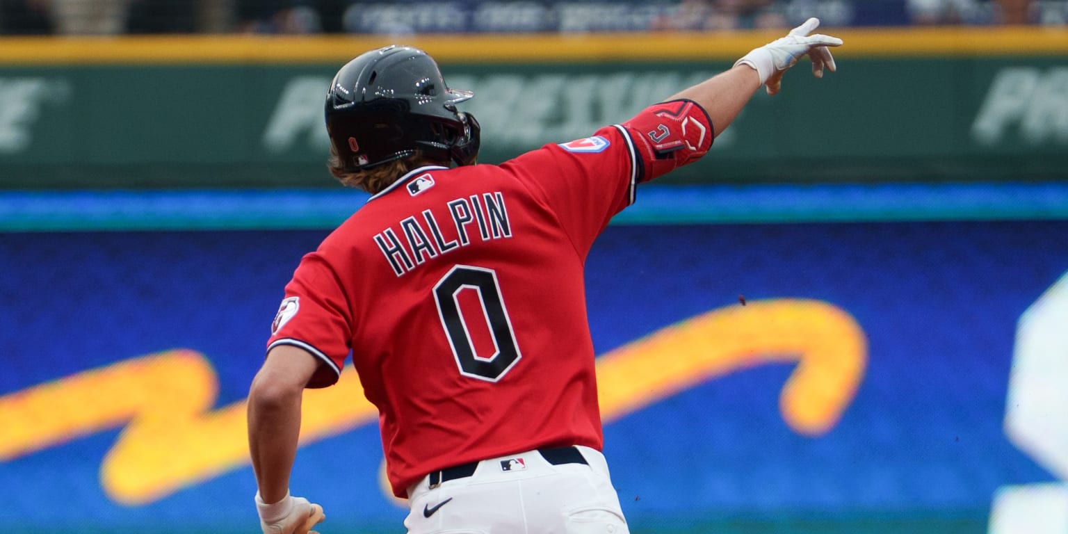 A homer, a handshake? Halpin chooses to slap coach instead