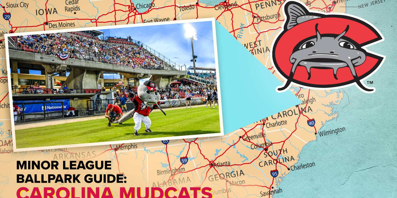 Explore Five County Stadium home of the Carolina Mudcats