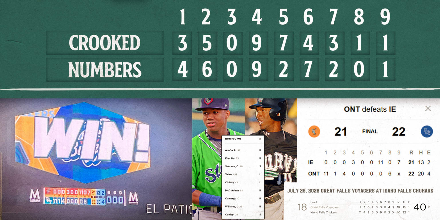 43-run nailbiter among wildest Minors moments from July