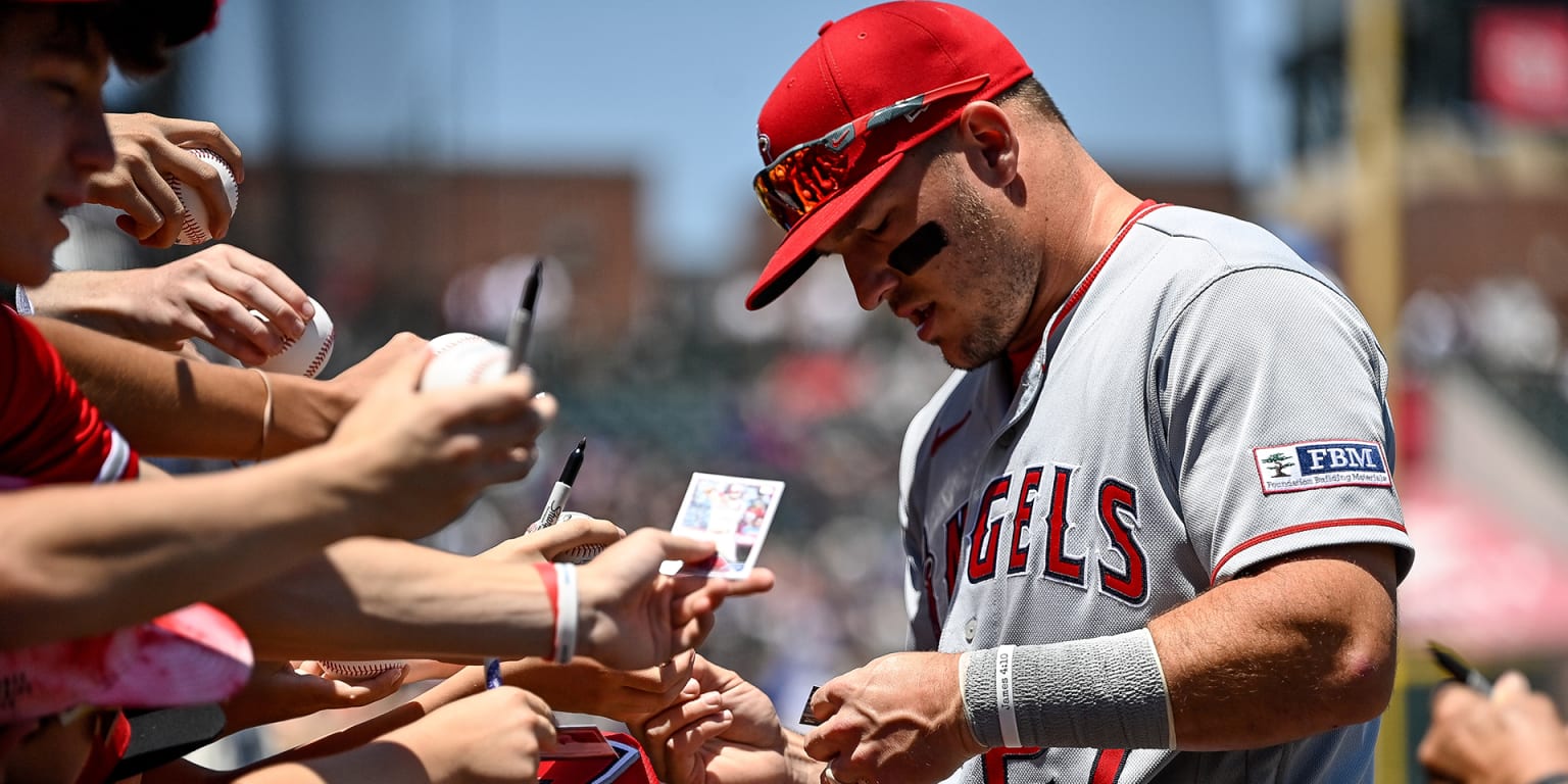 Mike Trout is part of campaign to increase interest in MLB draft