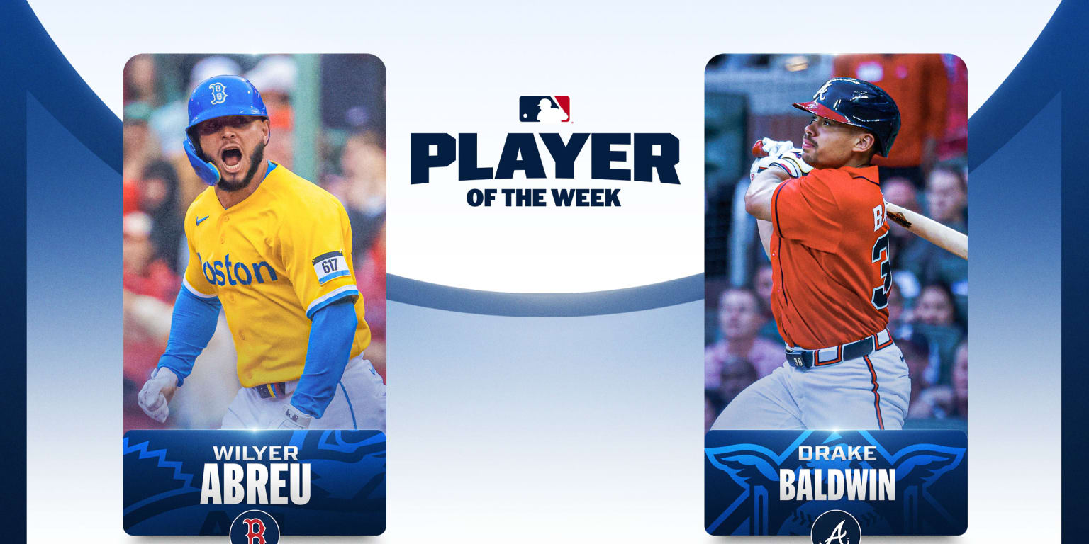 Abreu, Baldwin ride big weekends to Player of the Week honors