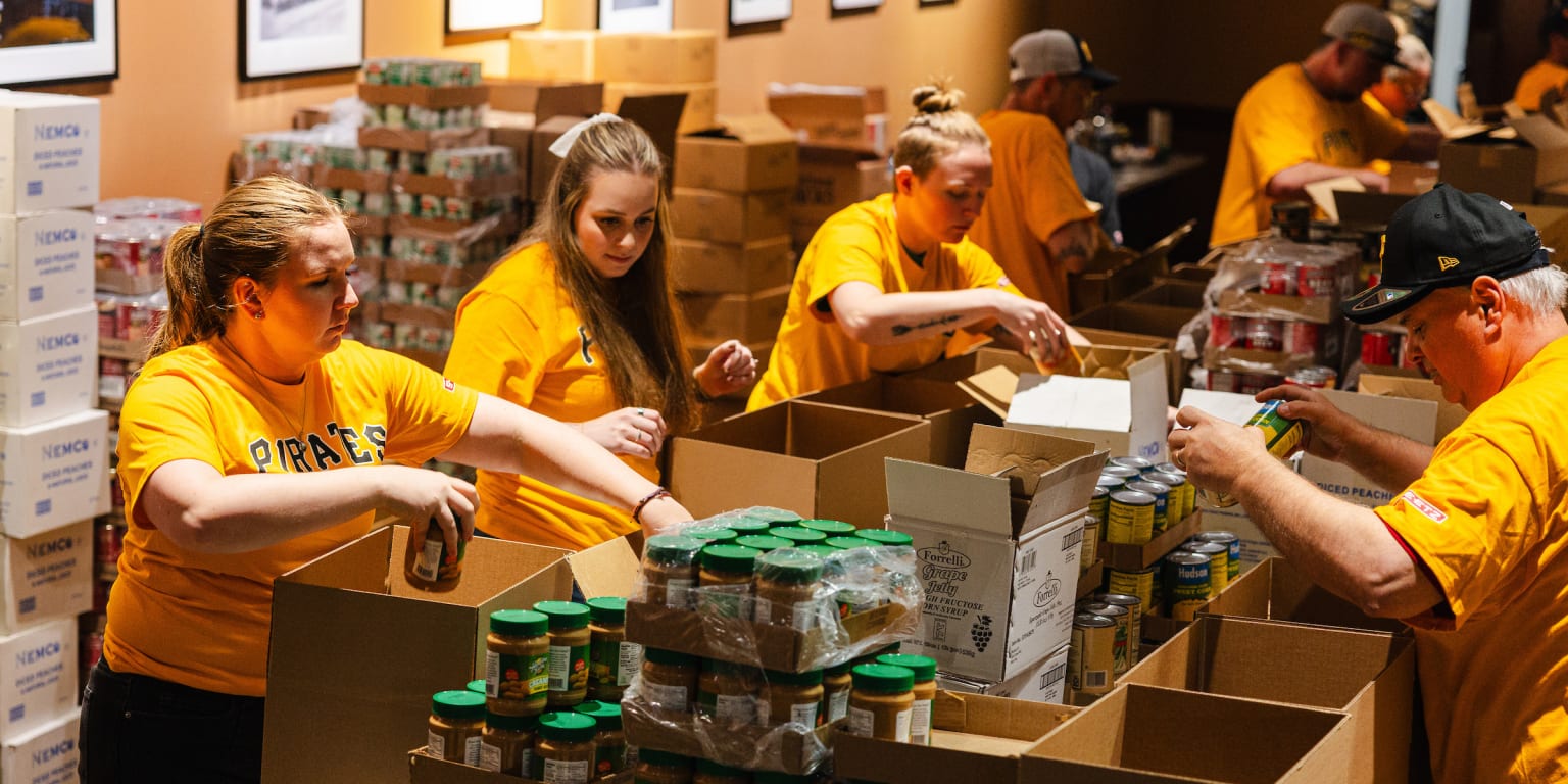 Pirates increase efforts to combat food insecurity in wake of community needs Pirates increase efforts to combat food insecurity in wake of community needs