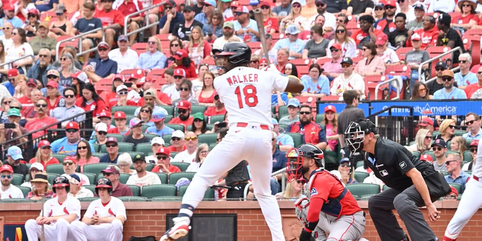 Walker joins list of legendary Cardinals with 6th HR in 8 games