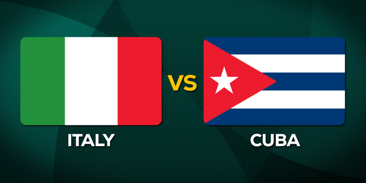 Watch Italy vs. Cuba on Tubi at 6 a.m. ET