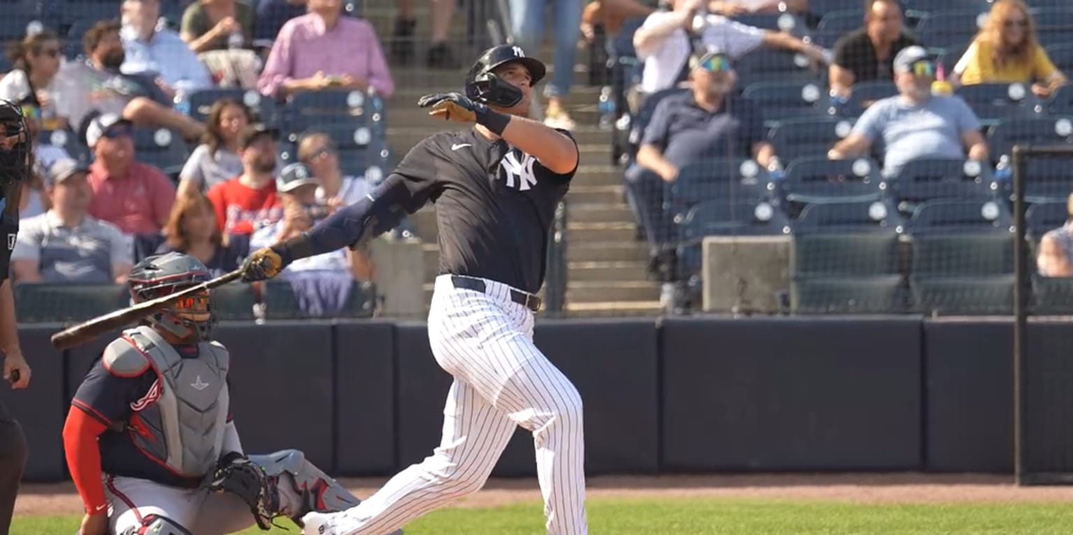 Two hits, two HRs for Jones … and this one ends up leaving the ballpark