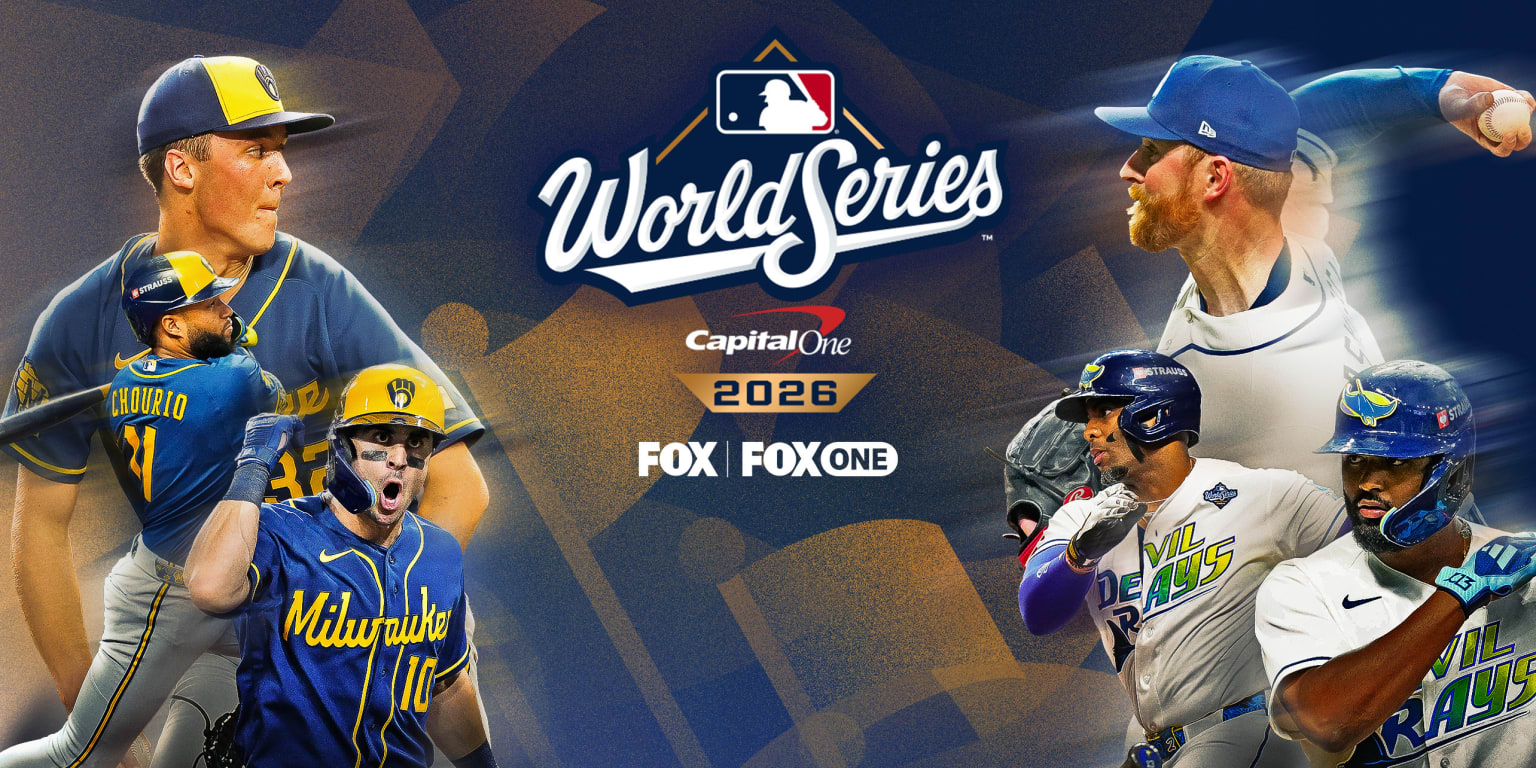 Image accompanying Brewers-Rays World Series Game 5 lineups, FAQ (8 ET, FOX/FOX One), from MLB.com