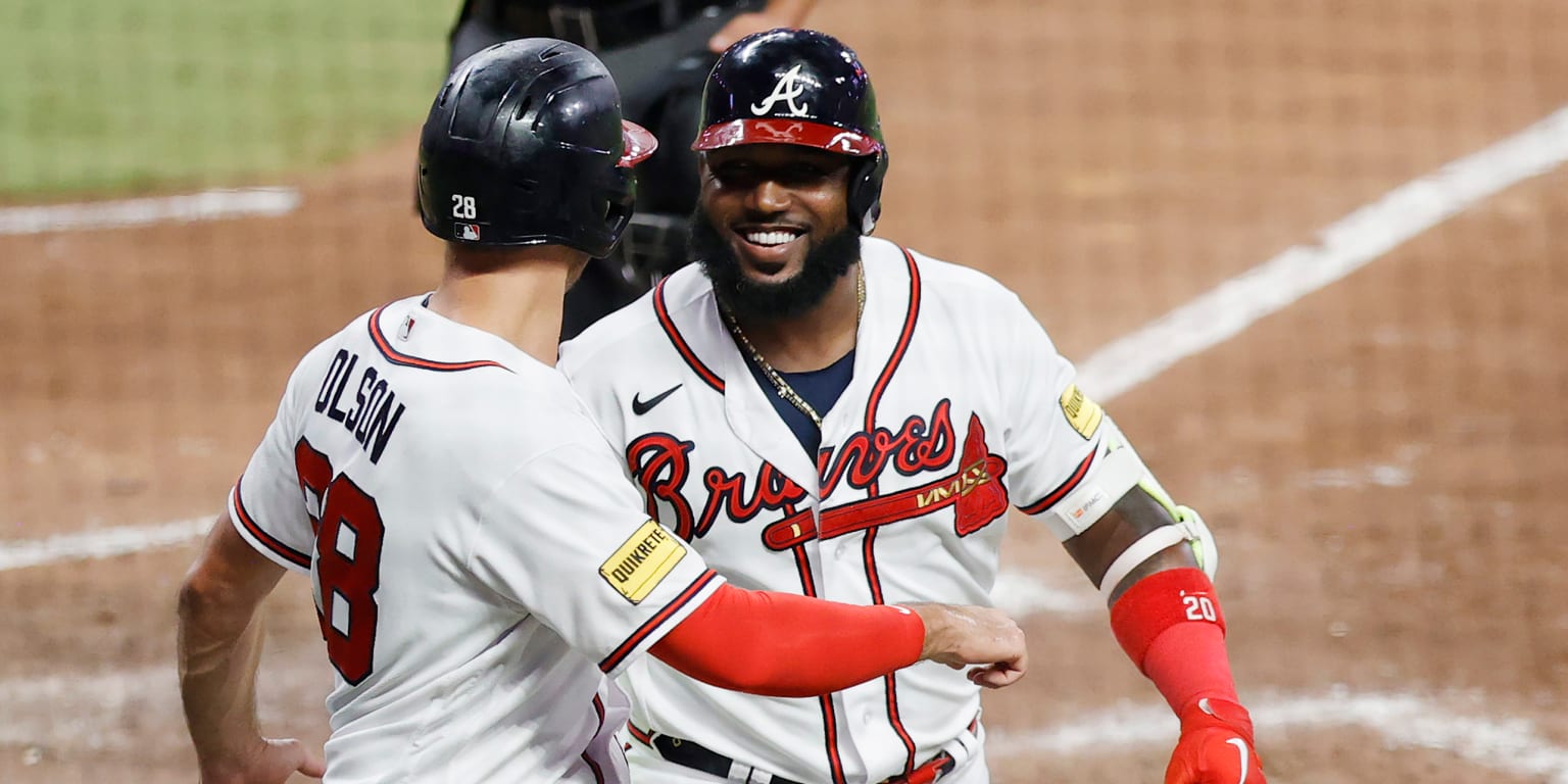 Brian Snitker excited about Marcell Ozuna's performance