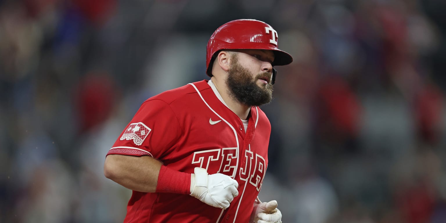 Burger brings the lumber as Rangers take 1st game of pivotal AL West set