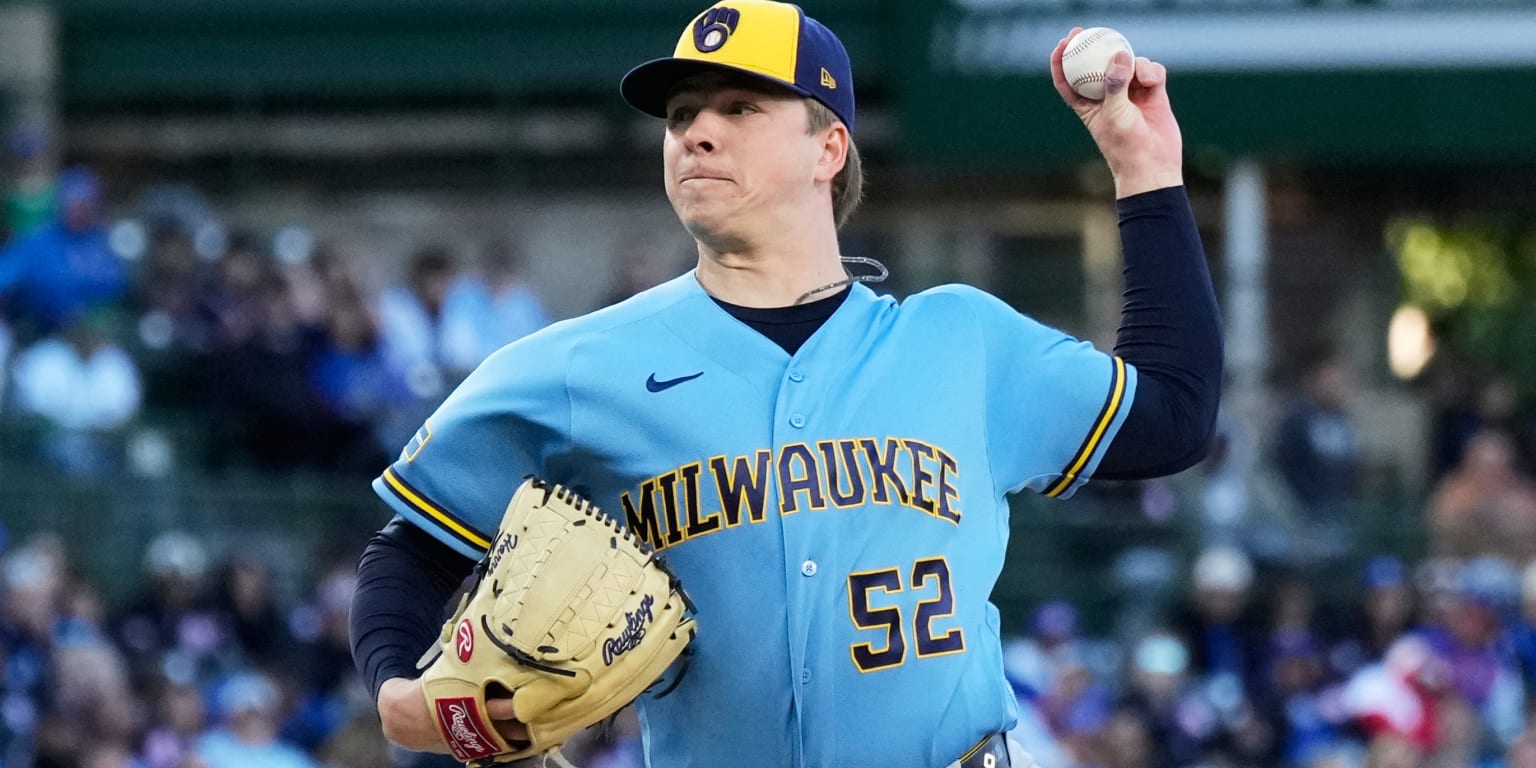 Harrison's utter dominance puts bow on Brewers' sweep at Wrigley