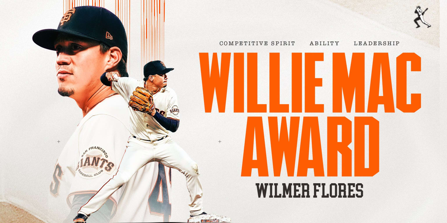 Your 2022 Willie Mac Award winner: Wilmer Flores 🏆