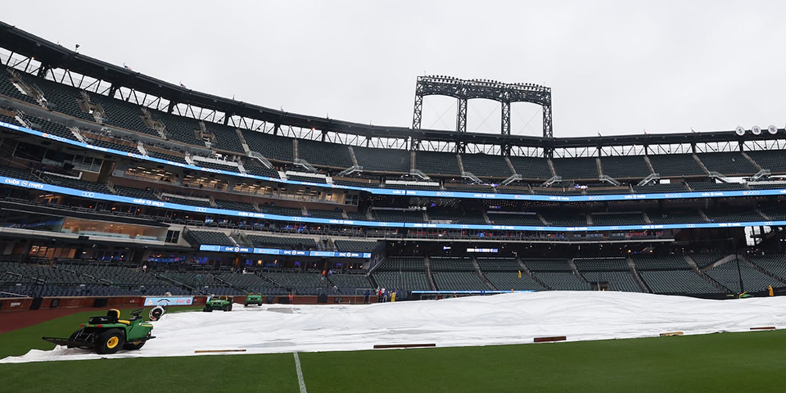 Braves-Mets rained out Tuesday; doubleheader Wednesday
