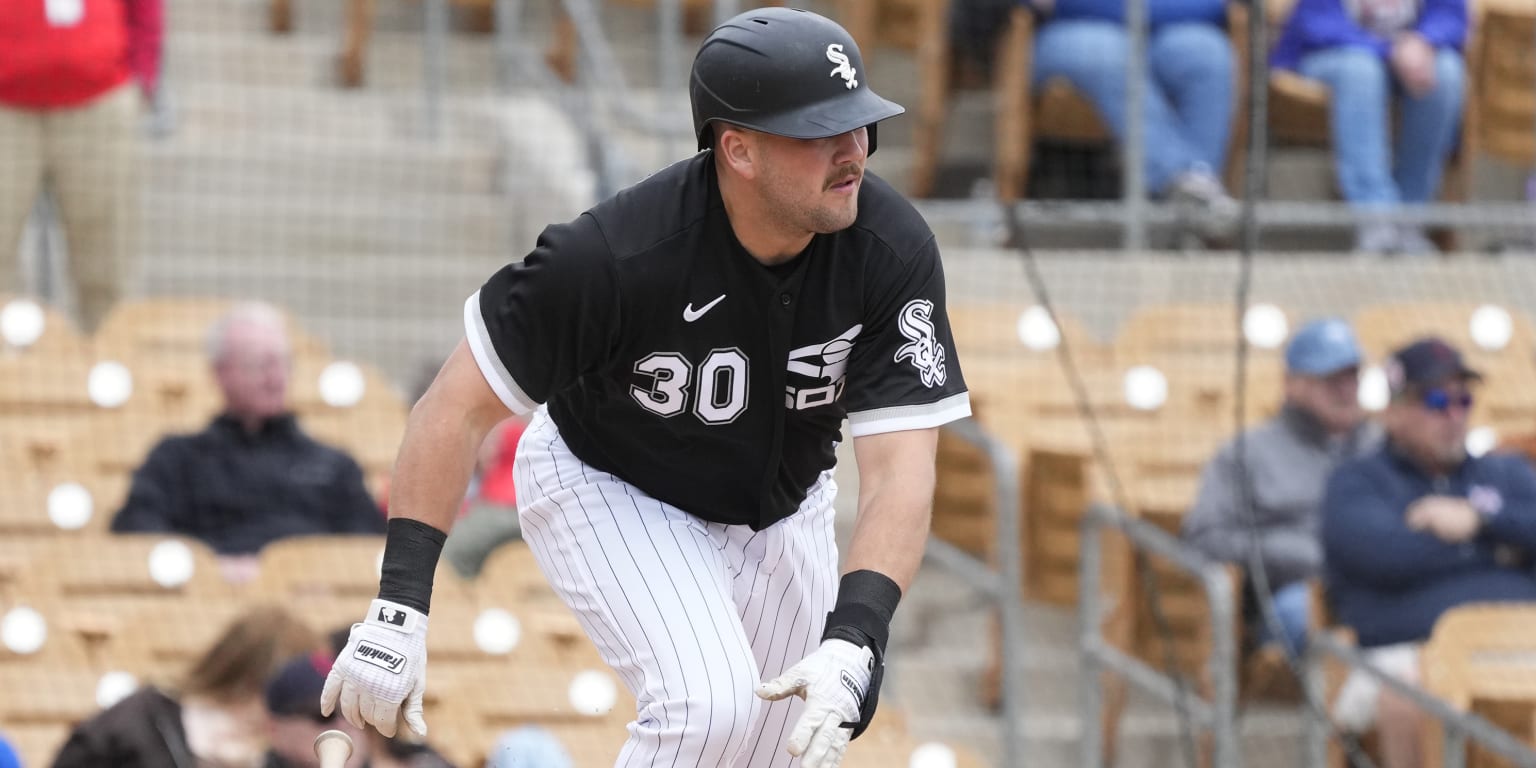 White Sox player Jake Burger launches mental health awareness website