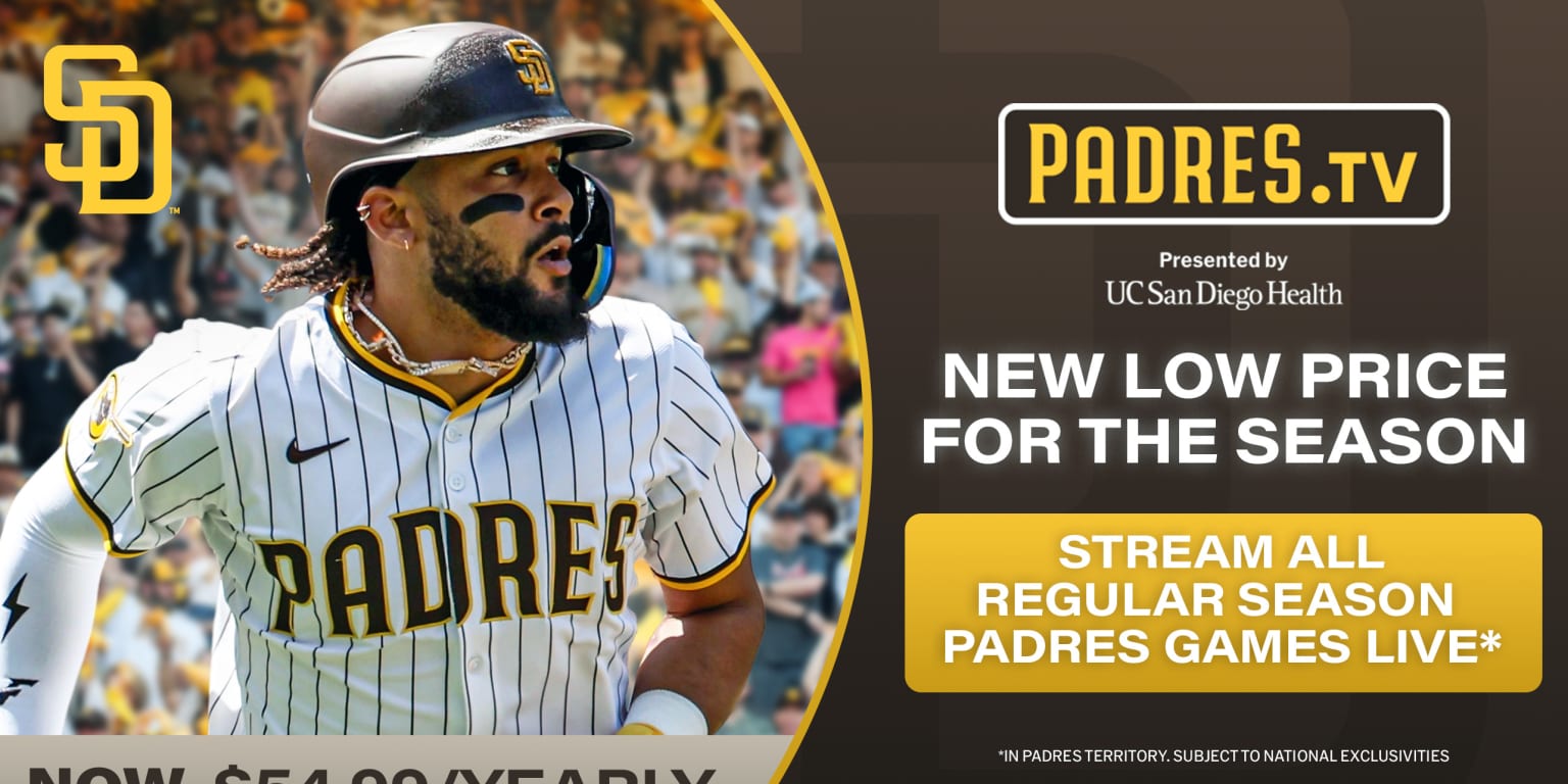New low price of $54.99 for PADRES.TV -- stream games in Padres territory