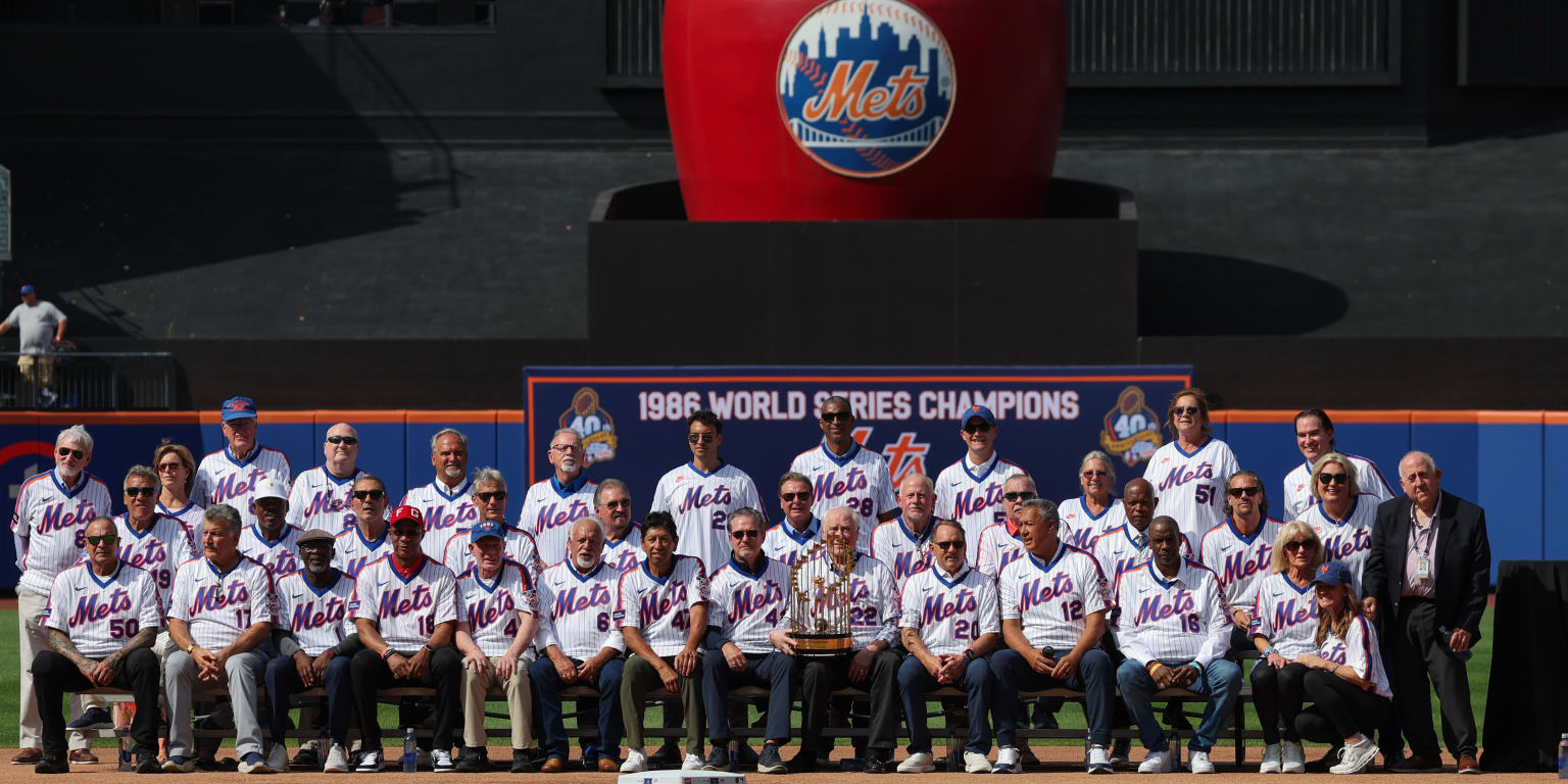 'More than just a team,' beloved 1986 Mets feted 40 years after title