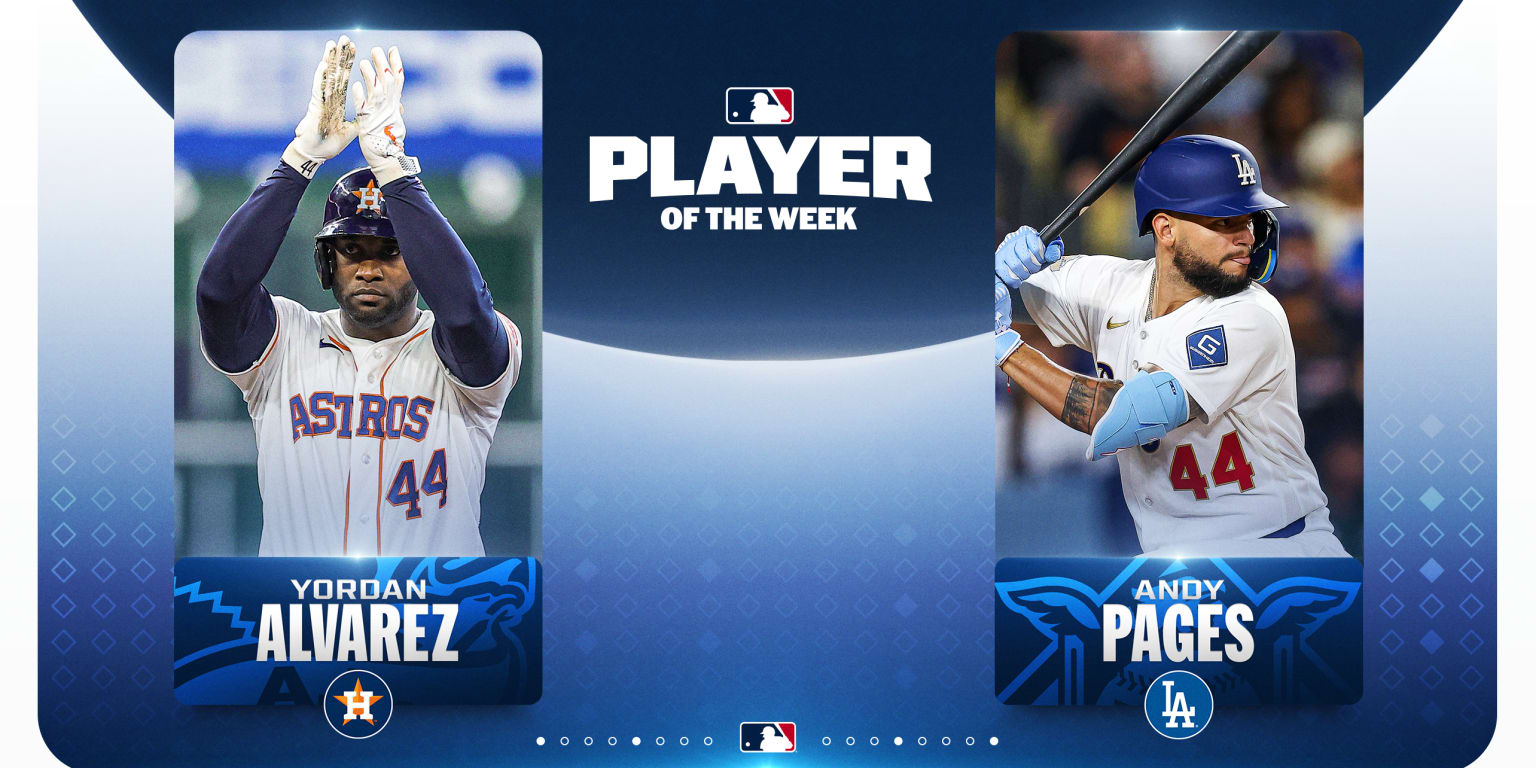 Alvarez, Pages take home Player of the Week honors