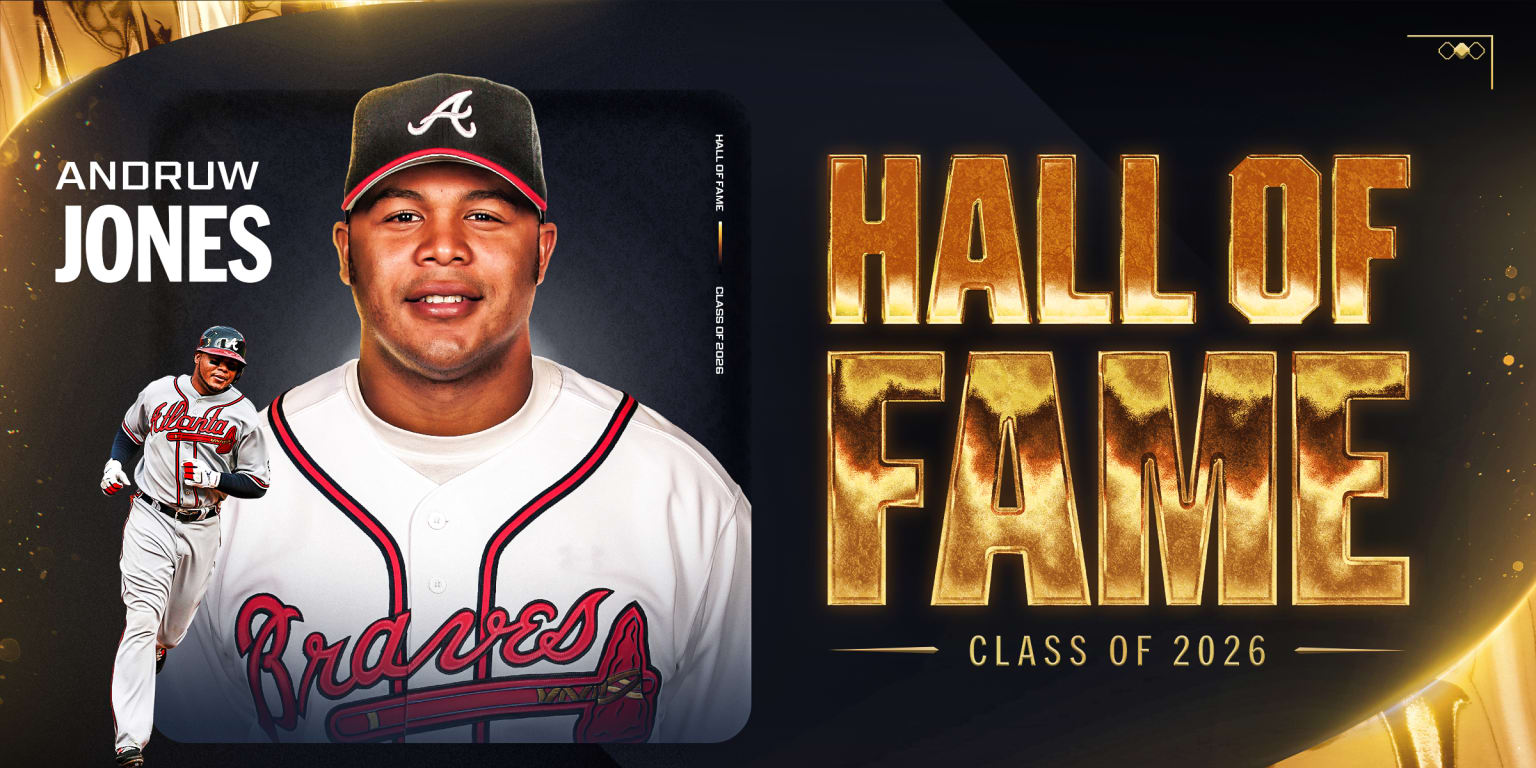 From 7.3% to election, Andruw's rise on ballot unmatched